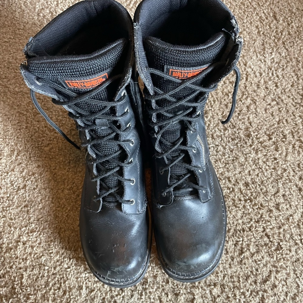 Harley-Davidson Black Riding Boots